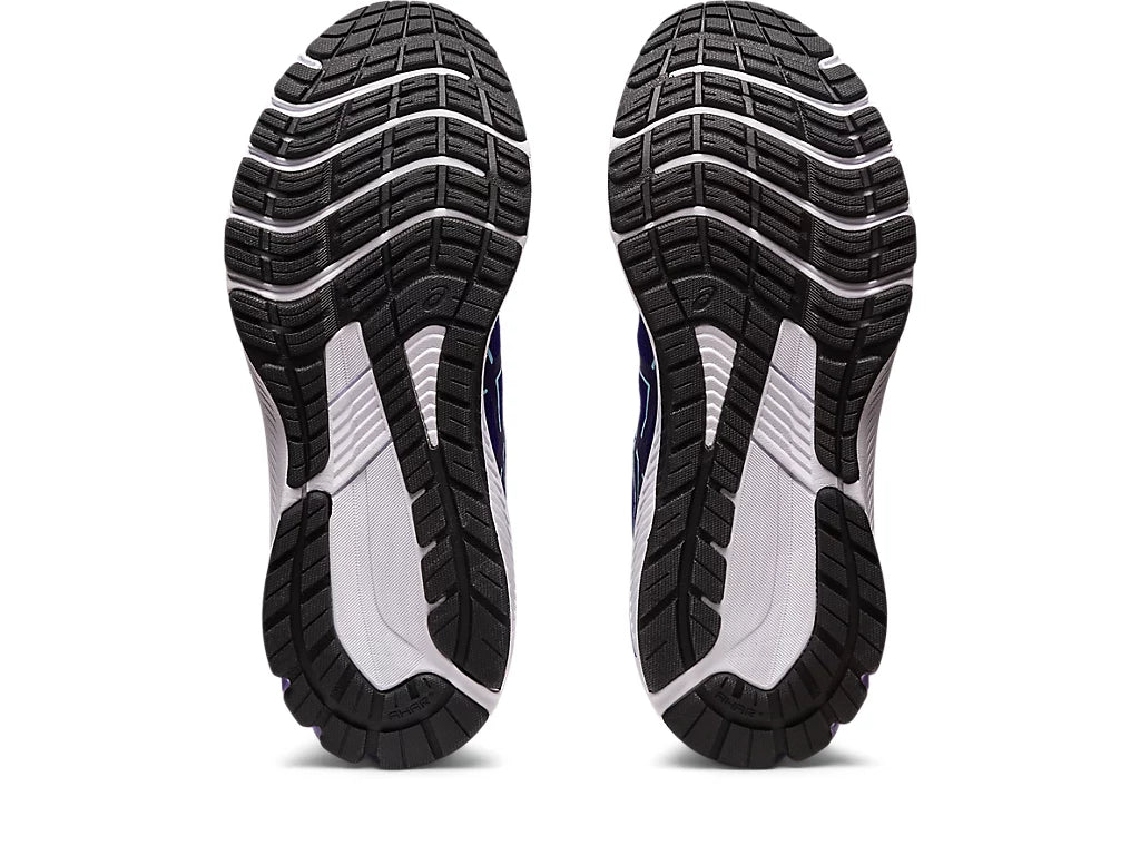 Asics Women's GT-1000 12 Wide (D) Running Shoes in Eggplant/Aquamarine