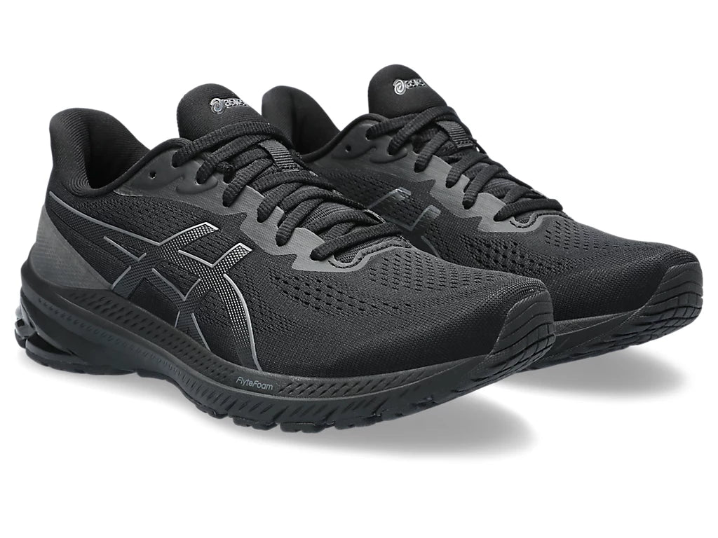 Asics Women's GT-1000 12 Running Shoes in Black/Carrier Grey