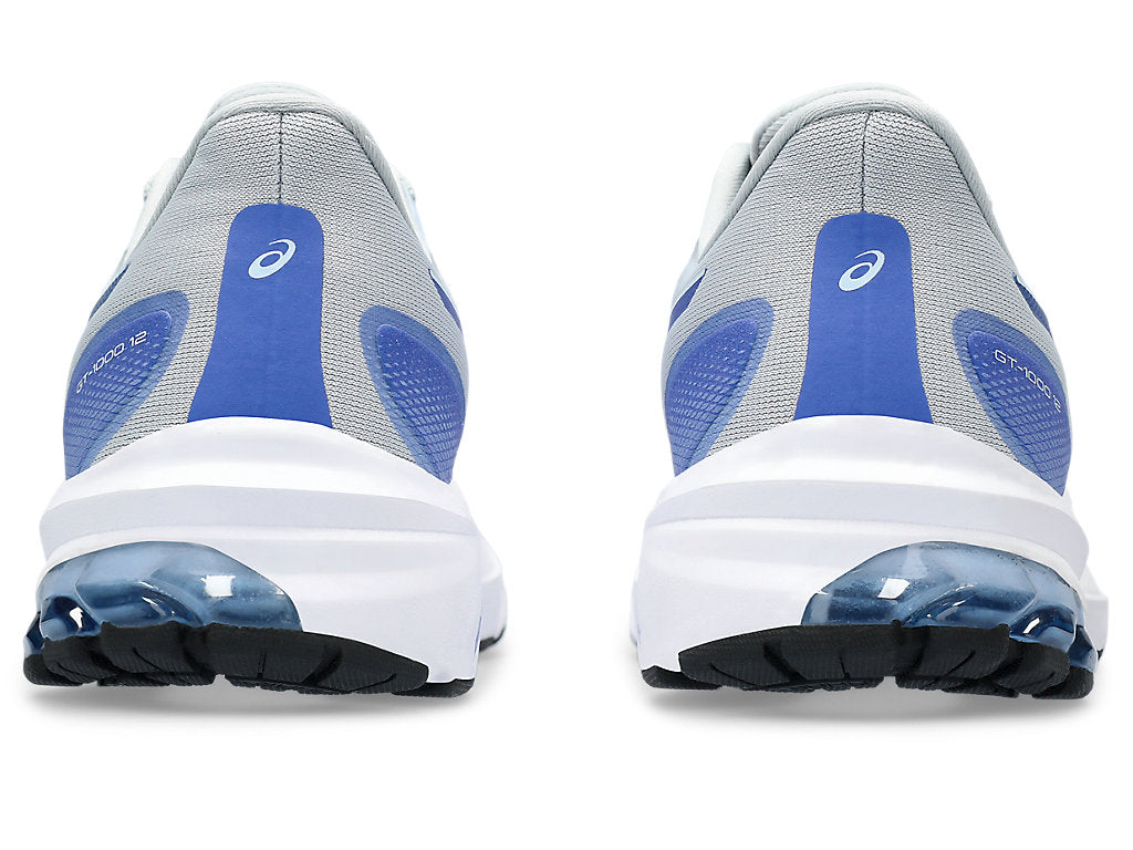 Asics Women's GT-1000 12 Running Shoes in Piedmont Grey/Light Blue