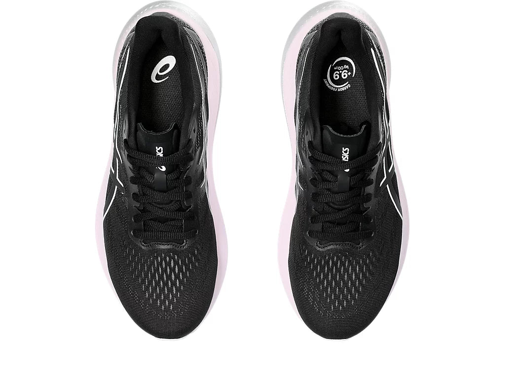 Asics Women's GT-2000 12 Running Shoes in Black/White