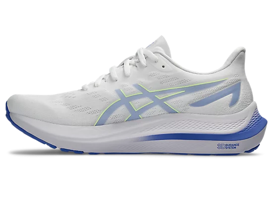 Asics Women's GT-2000 12 Running Shoes in White/Sapphire