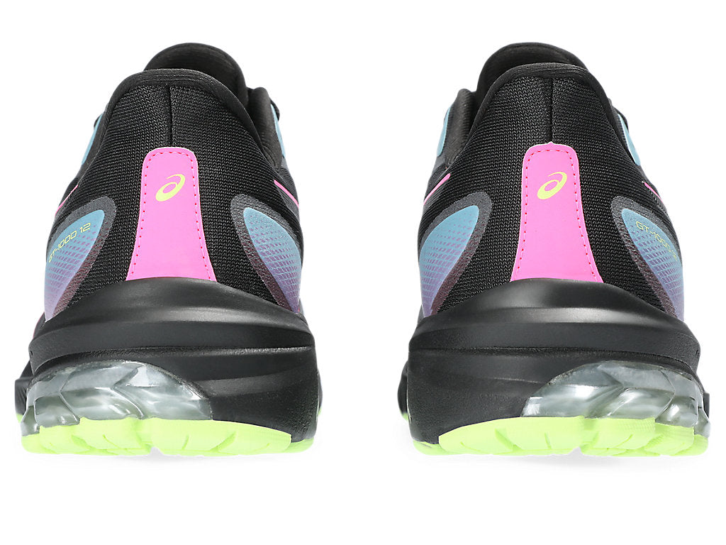 Asics Women's GT-1000 12 GTX Running Shoes  in Black/Hot Pink