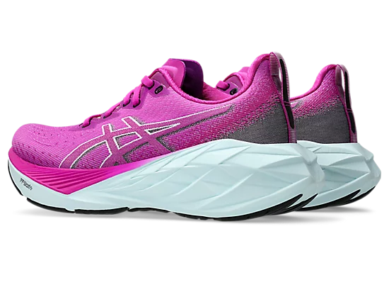 Asics Women's NOVABLAST 4 Running Shoes in Bold Magenta/Black