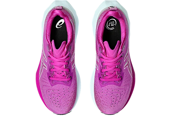 Asics Women's NOVABLAST 4 Running Shoes in Bold Magenta/Black