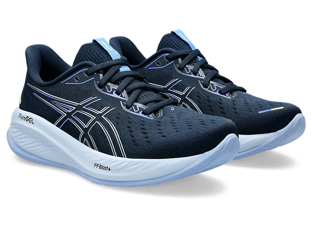 Asics Women's GEL-CUMULUS 26 Running Shoes in French Blue/Light Sapphire