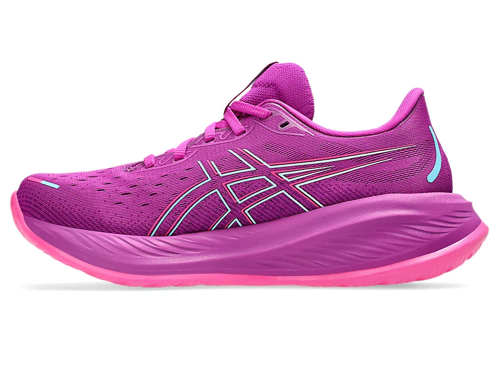 Asics Women's Gel-Cumulus 26 Running Shoes in Bold Magenta/Bright Cyan