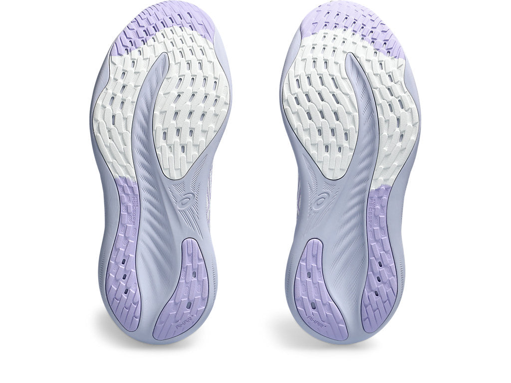 Asics Women's GEL-NIMBUS 26 Running Shoes in White/Fresh Air