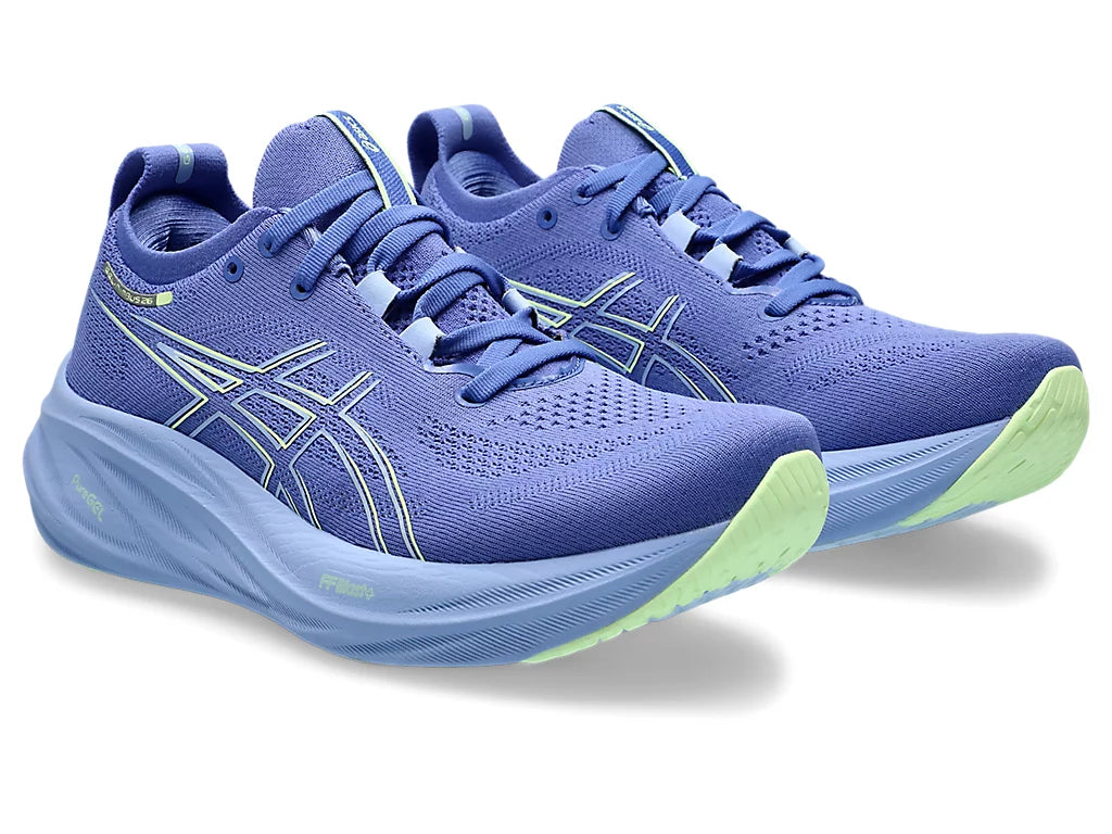 Asics Women's GEL-NIMBUS 26 Running Shoes in Sapphire/Light Blue