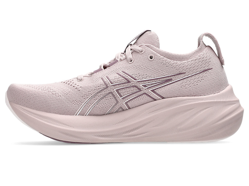 Asics Women's GEL-NIMBUS 26 Running Shoes in Watershed Rose/White