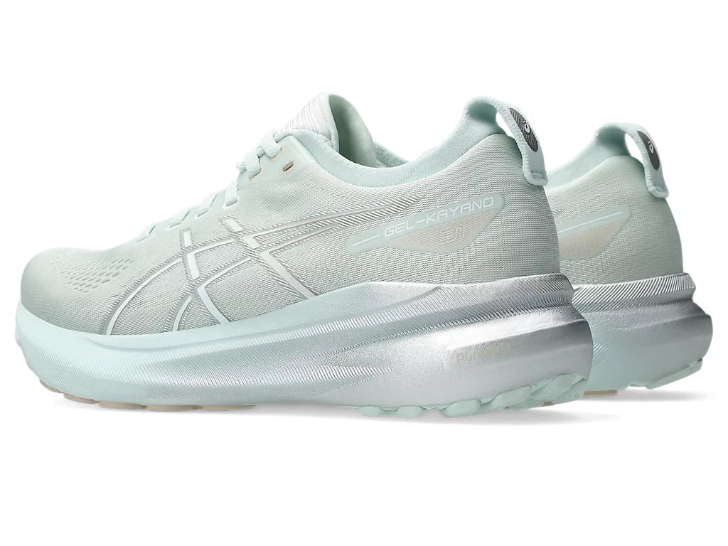 Asics Women's GEL-KAYANO 31 Running Shoes in Pure Aqua/Pure Silver