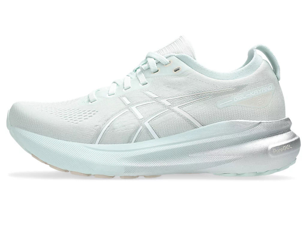 Asics Women's GEL-KAYANO 31 Running Shoes in Pure Aqua/Pure Silver