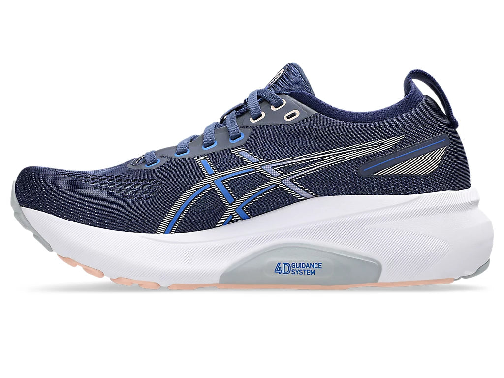 Asics Women's GEL-KAYANO 31 Running Shoes in Indigo Blue/Pure Silver