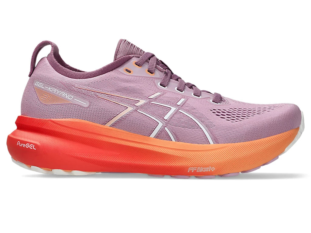 Asics Women's GEL-KAYANO 31 Running Shoes in Light Ube/White