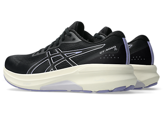 Asics Women's GT-4000 4 Wide (D) Running Shoes in Black/Bluebell
