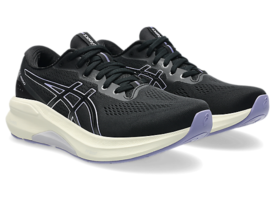 Asics Women's GT-4000 4 Wide (D) Running Shoes in Black/Bluebell