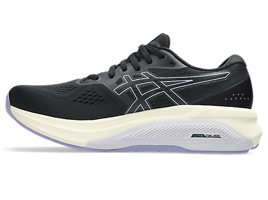Asics Women's GT-4000 4 Wide (D) Running Shoes in Black/Bluebell