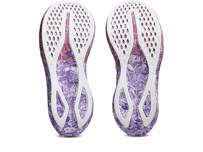 Asics Women`s NOOSA TRI 16 Running Shoes in White/Edo Purple