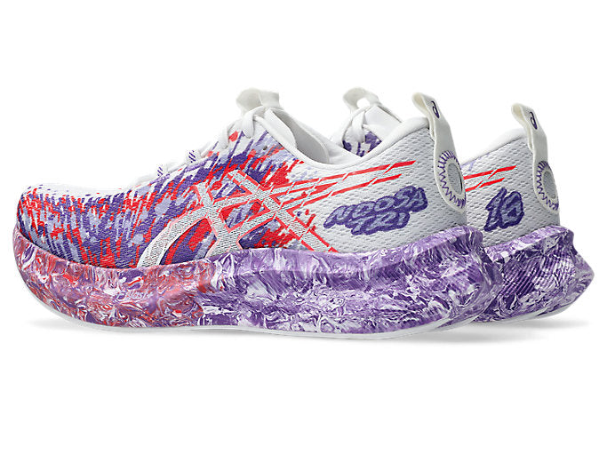 Asics Women`s NOOSA TRI 16 Running Shoes in White/Edo Purple