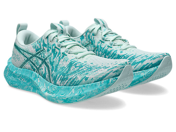 Asics Women`s NOOSA TRI 16 Running Shoes in Soothing Sea/White