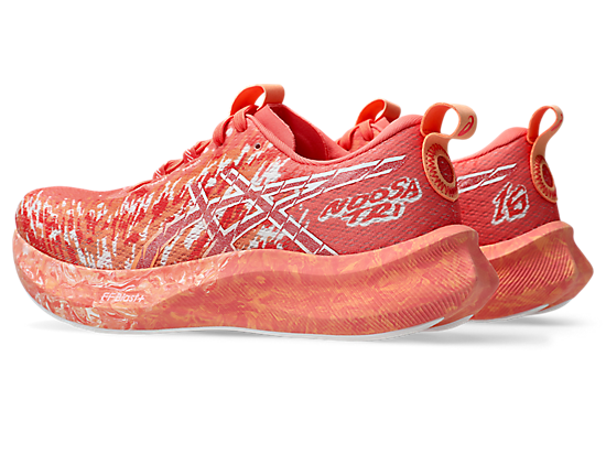 Asics Women`s NOOSA TRI 16 Running Shoes in Papaya/Mojave