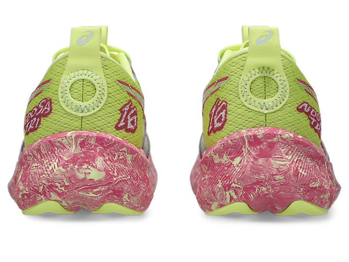 Asics Women`s NOOSA TRI 16 Running Shoes in Lucid Yellow/Bright Rose