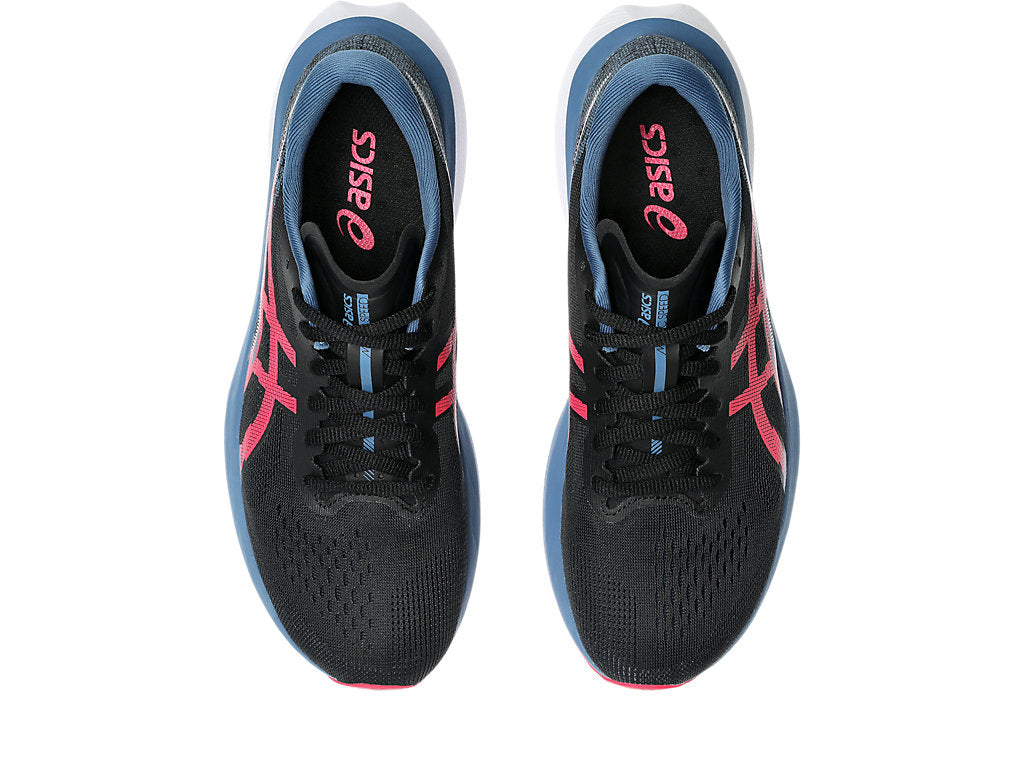 Asics Women's MAGIC SPEED 4 Running Shoes in Black/Winter Sea