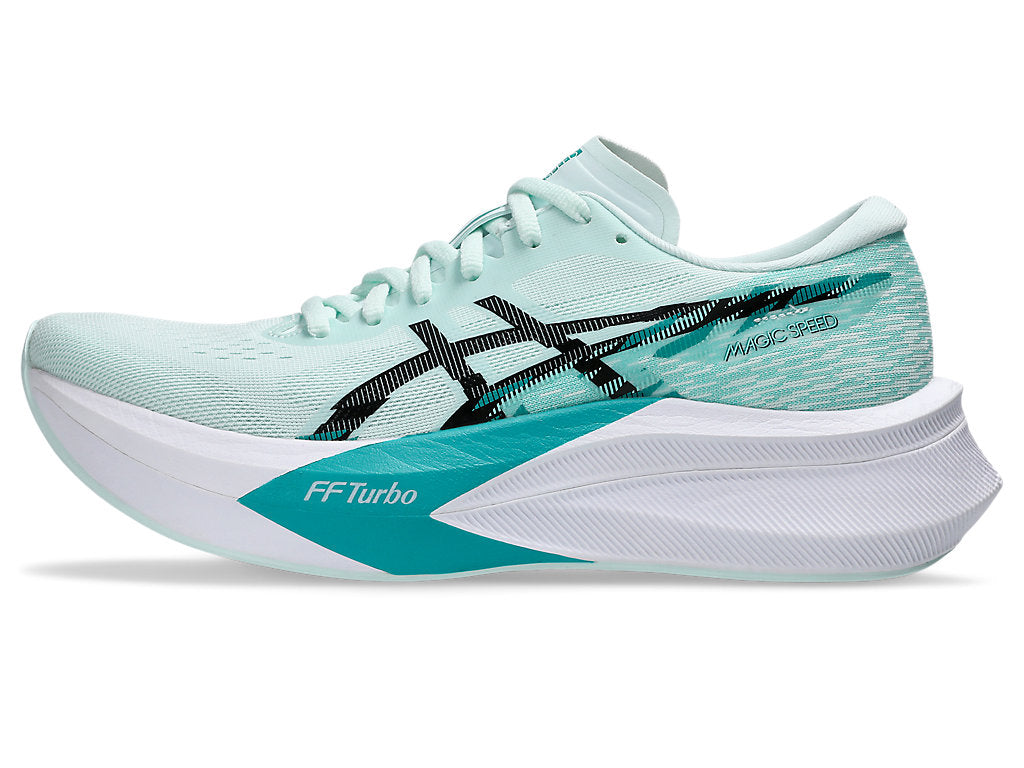 Asics Women's MAGIC SPEED 4 Running Shoes in Soothing Sea/Black