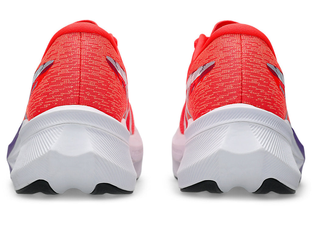 Asics Women's MAGIC SPEED 4 Running Shoes in Flash Red/White