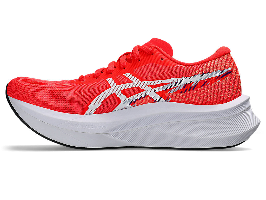 Asics Women's MAGIC SPEED 4 Running Shoes in Flash Red/White