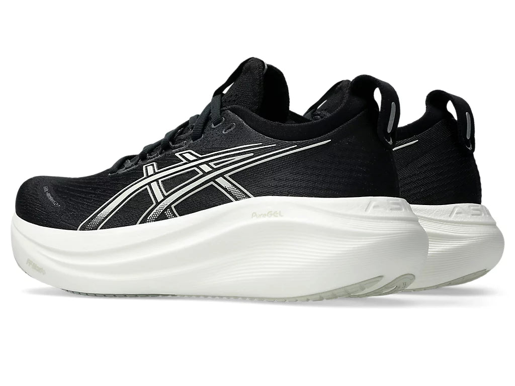 Asics Women's GEL-NIMBUS 27 Running Shoes in Black/Lake Grey