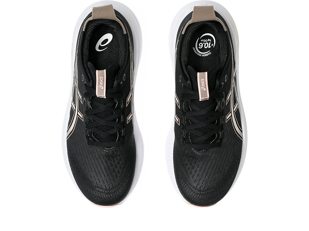 Asics Women's GEL-NIMBUS 27 Running in Black/Breeze