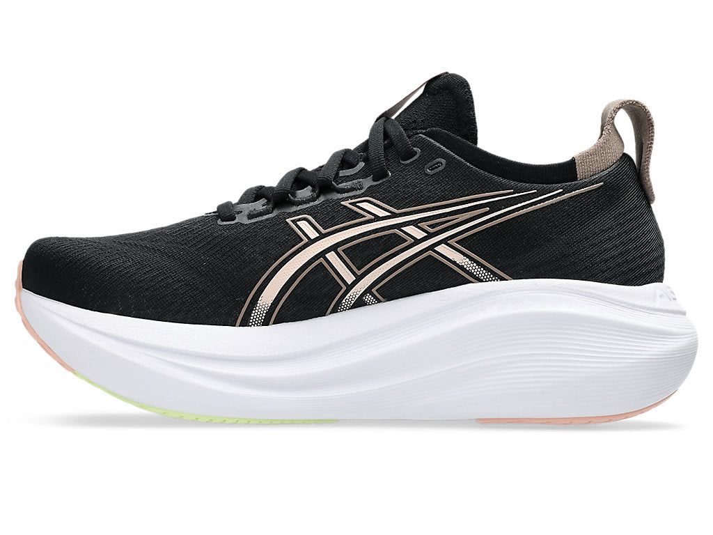 Asics Women's GEL-NIMBUS 27 Running in Black/Breeze