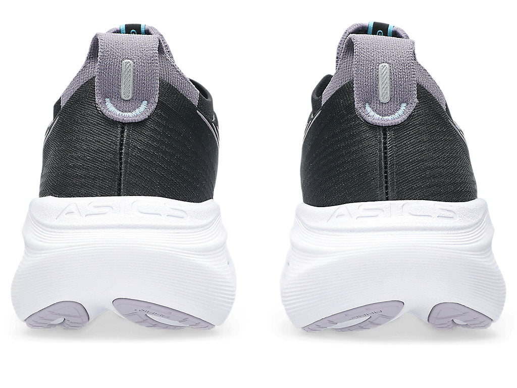 Asics Women's GEL-NIMBUS 27 Running Shoes in Black/Dusk Violet