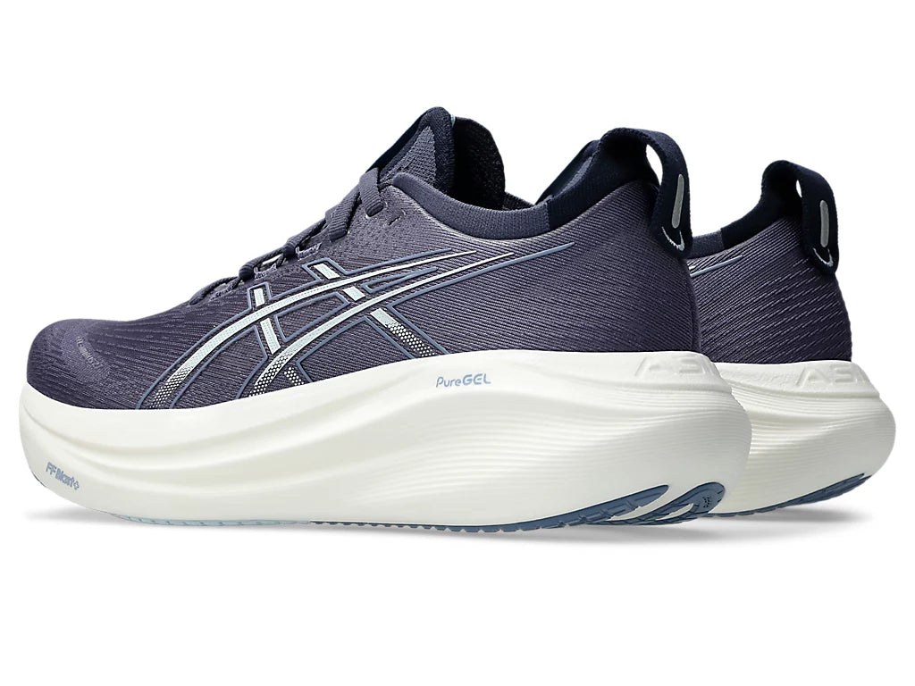 Asics Women's GEL-NIMBUS 27 Running Shoes in Indigo Fog/Cool Grey