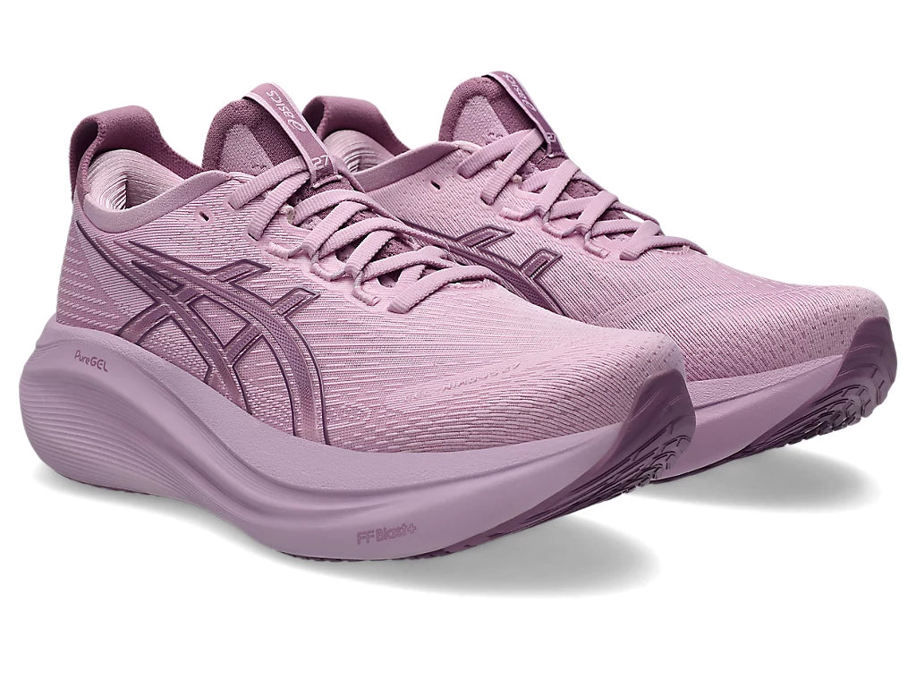 Asics Women's GEL-NIMBUS 27 Running Shoes in Light Ube/Dark Ube