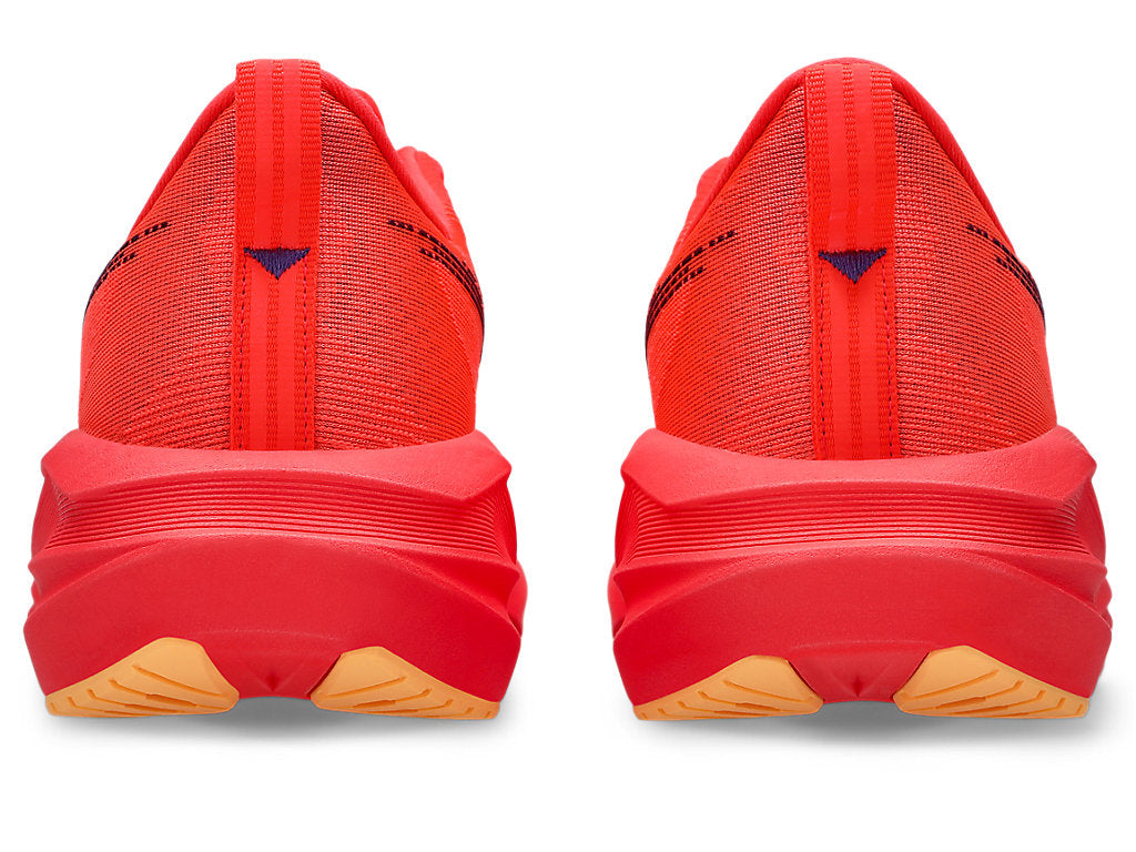 Asics Women's NOVABLAST 5 Running Shoes in Flash Red/Edo Purple