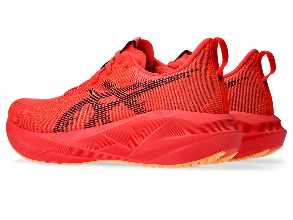 Asics Women's NOVABLAST 5 Running Shoes in Flash Red/Edo Purple