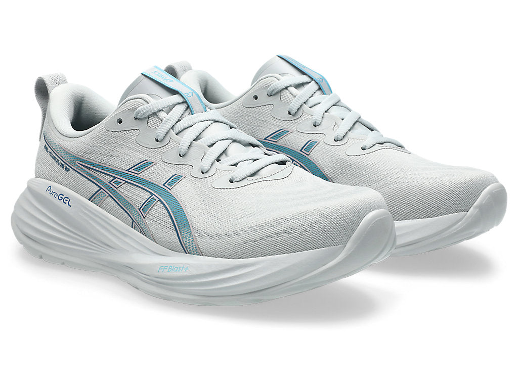 Asics Women's GEL-CUMULUS 27 Running Shoes in Concrete/Winter Sea