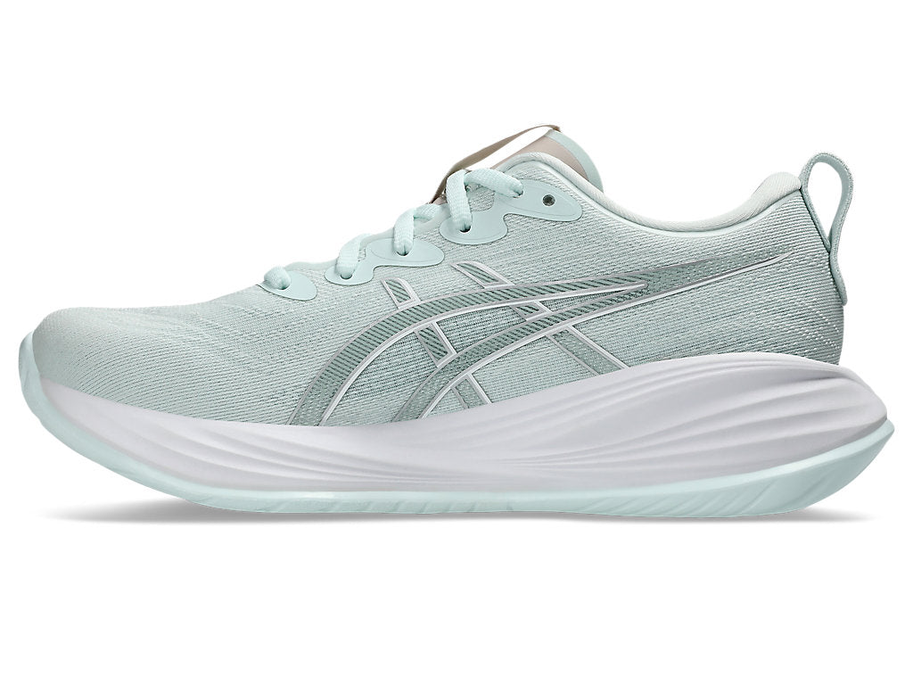 Asics Women's GEL-CUMULUS 27 Running Shoes in Pure Aqua/White