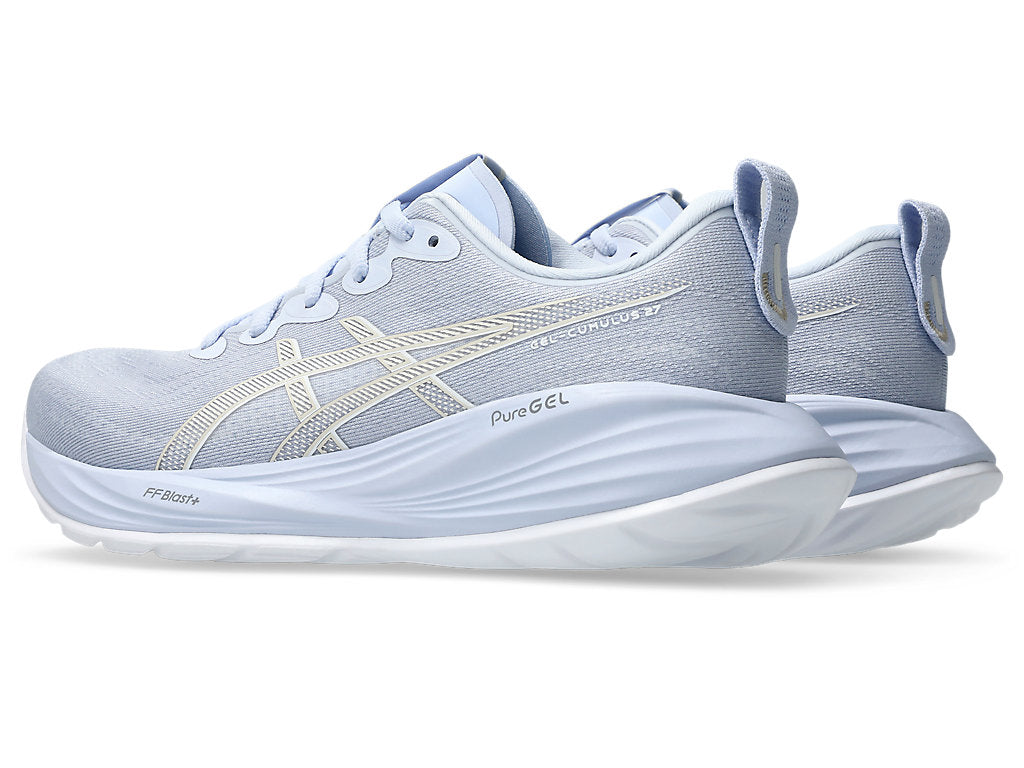 Asics Women's GEL-CUMULUS 27 Running Shoes in Blue Fade/White