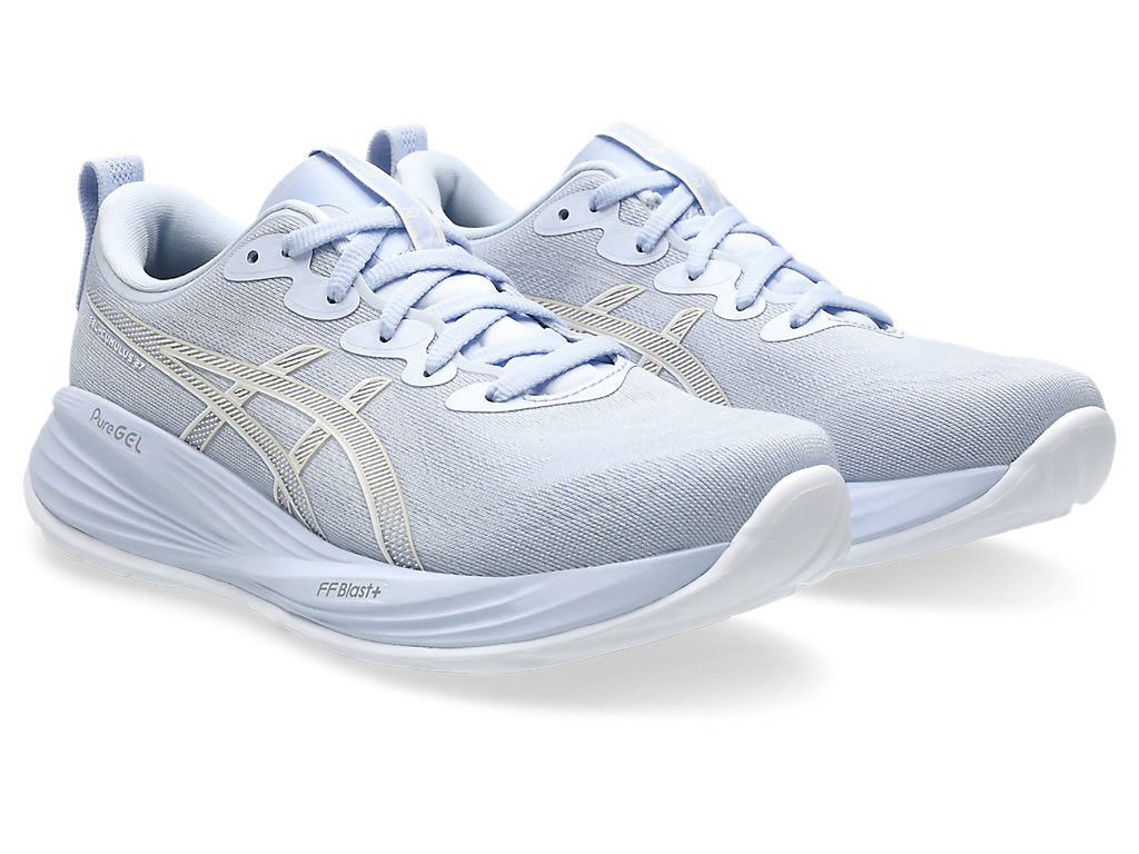 Asics Women's GEL-CUMULUS 27 Running Shoes in Blue Fade/White