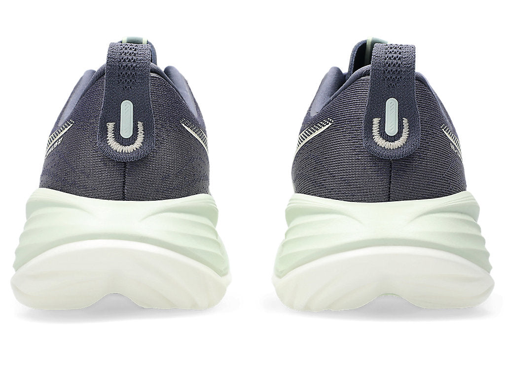 Asics Women's GEL-CUMULUS 27 Wide (D) Running Shoes in Indigo Fog/Cream