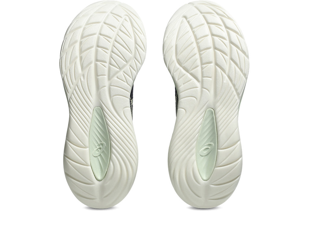 Asics Women's GEL-CUMULUS 27 Wide (D) Running Shoes in Indigo Fog/Cream