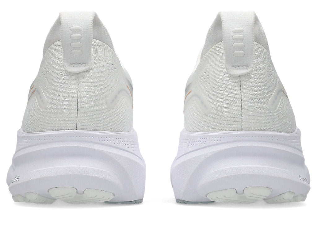 Asics Women's GEL-KAYANO 32 Running Shoes in White/Champagne