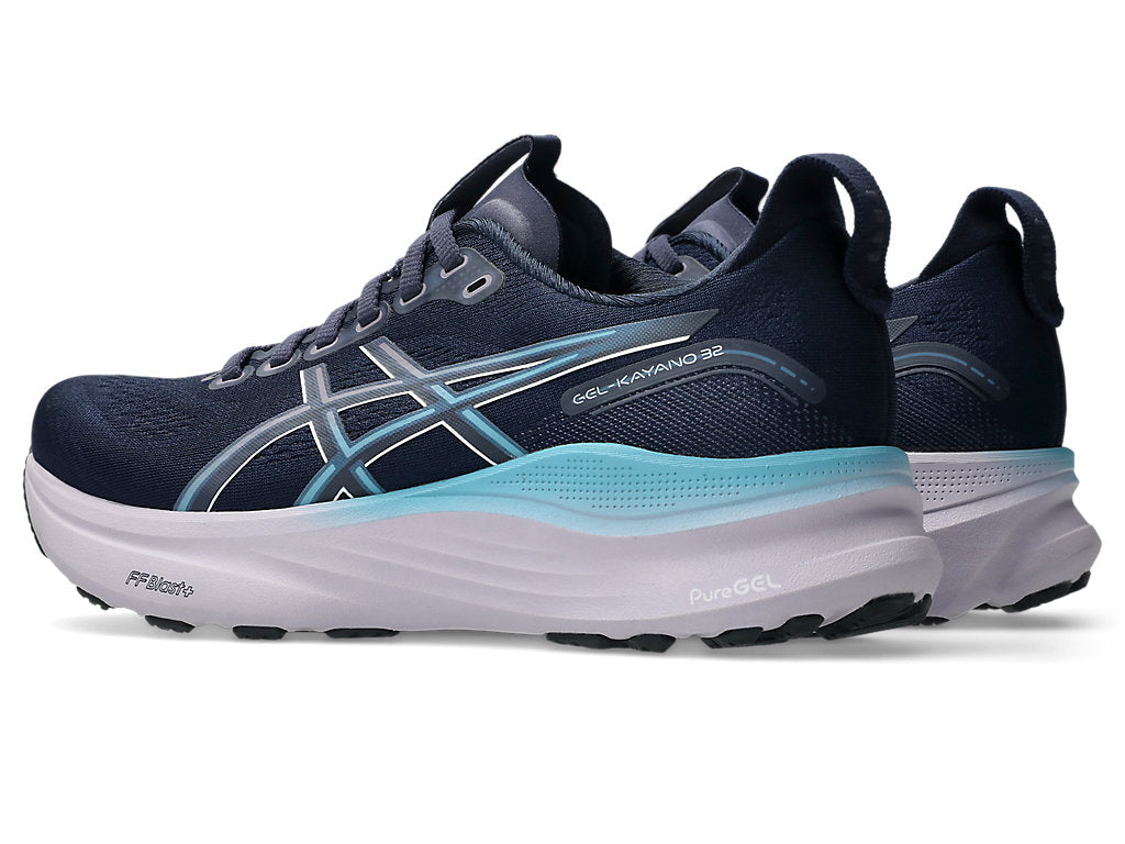 Asics Women's GEL-KAYANO 32 Running Shoes in Midnight/Stillwater