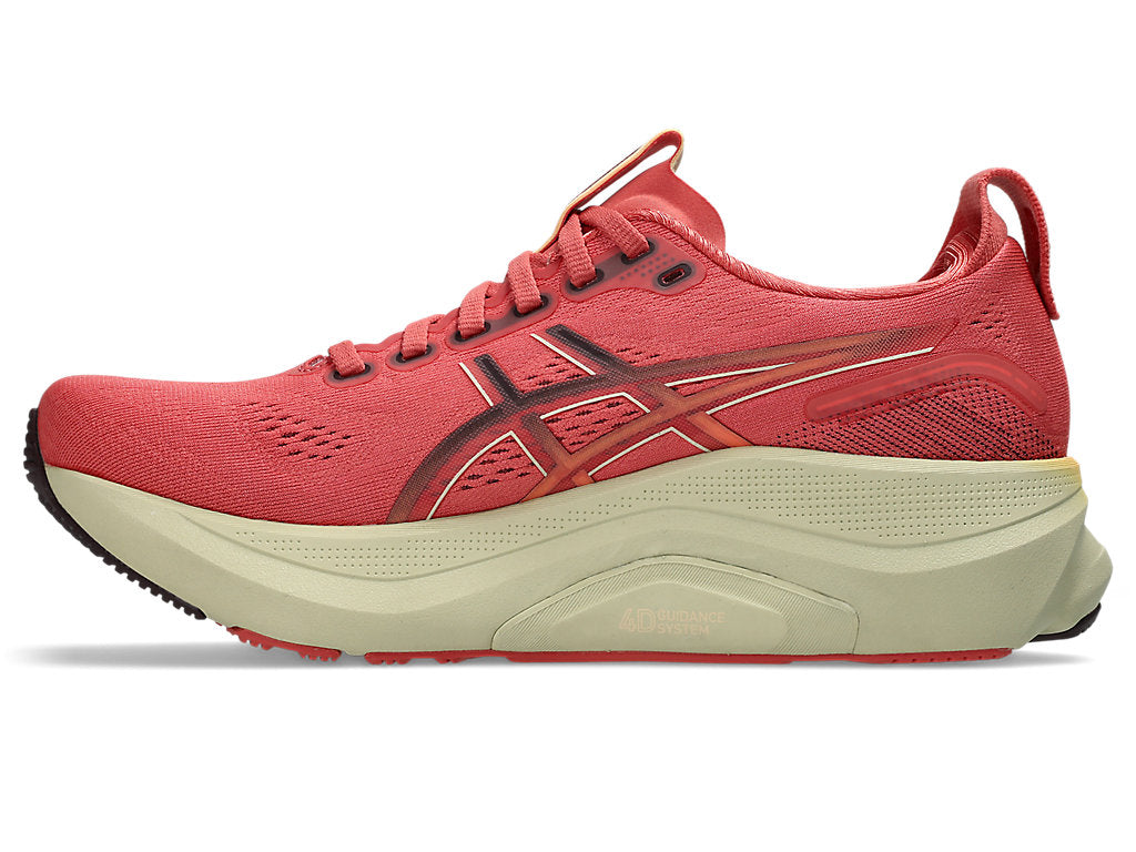 Asics Women's GEL-KAYANO 32 Running Shoes in Dark Pink Clay/Dark Currant