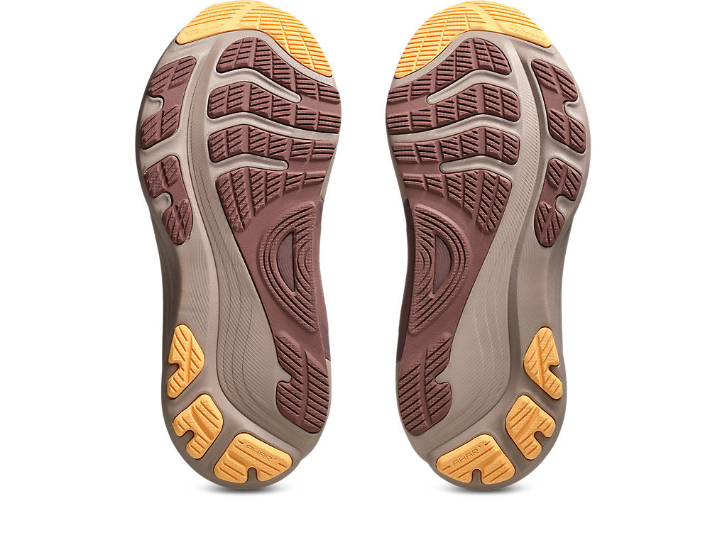 Asics Women's GEL-KAYANO 32 Wide (D) Running Shoes in White/Orange Glow