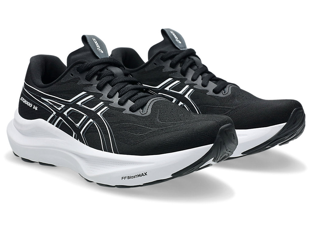 Asics Women's GT-2000 14 Narrow (2A) Running Shoes in Black/White