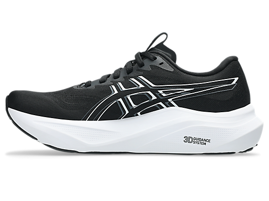 Asics Women's GT-2000 14 Wide (D) Running Shoes in Black/White