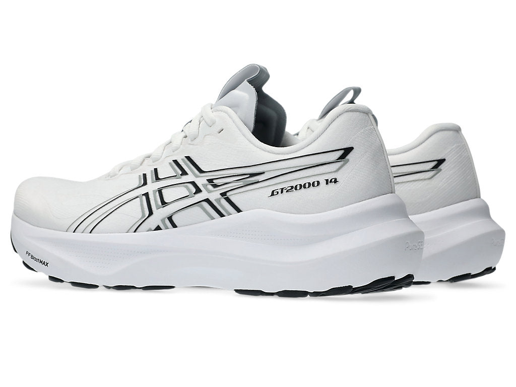 Asics Women's GT-2000 14 Running Shoes in White/Black